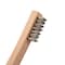 Steelman Stainless Steel Wire Brushes with Wood Handle, 1200 Bristles, 5 PK 99089 - alternate 2